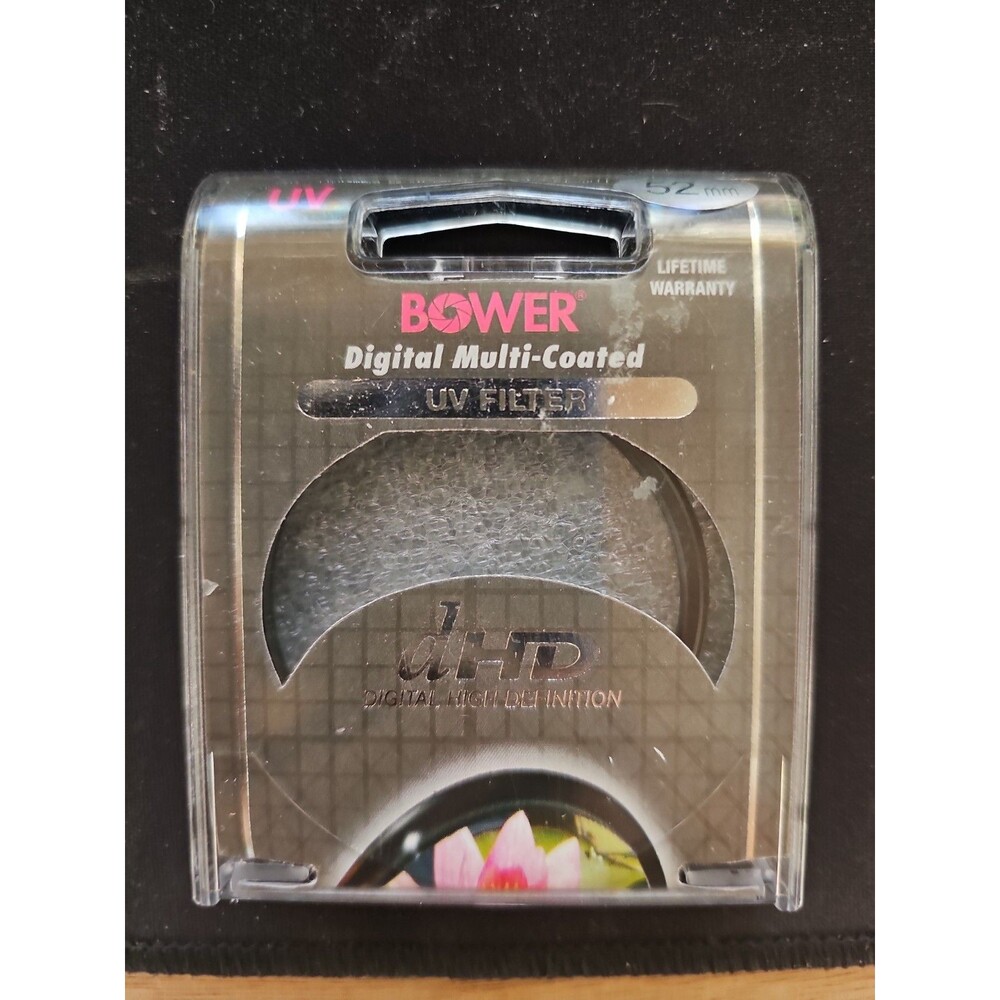 Bower 52mm Digital Multi-Coated UV Filter  - BRAND NEW SEALED - (772)